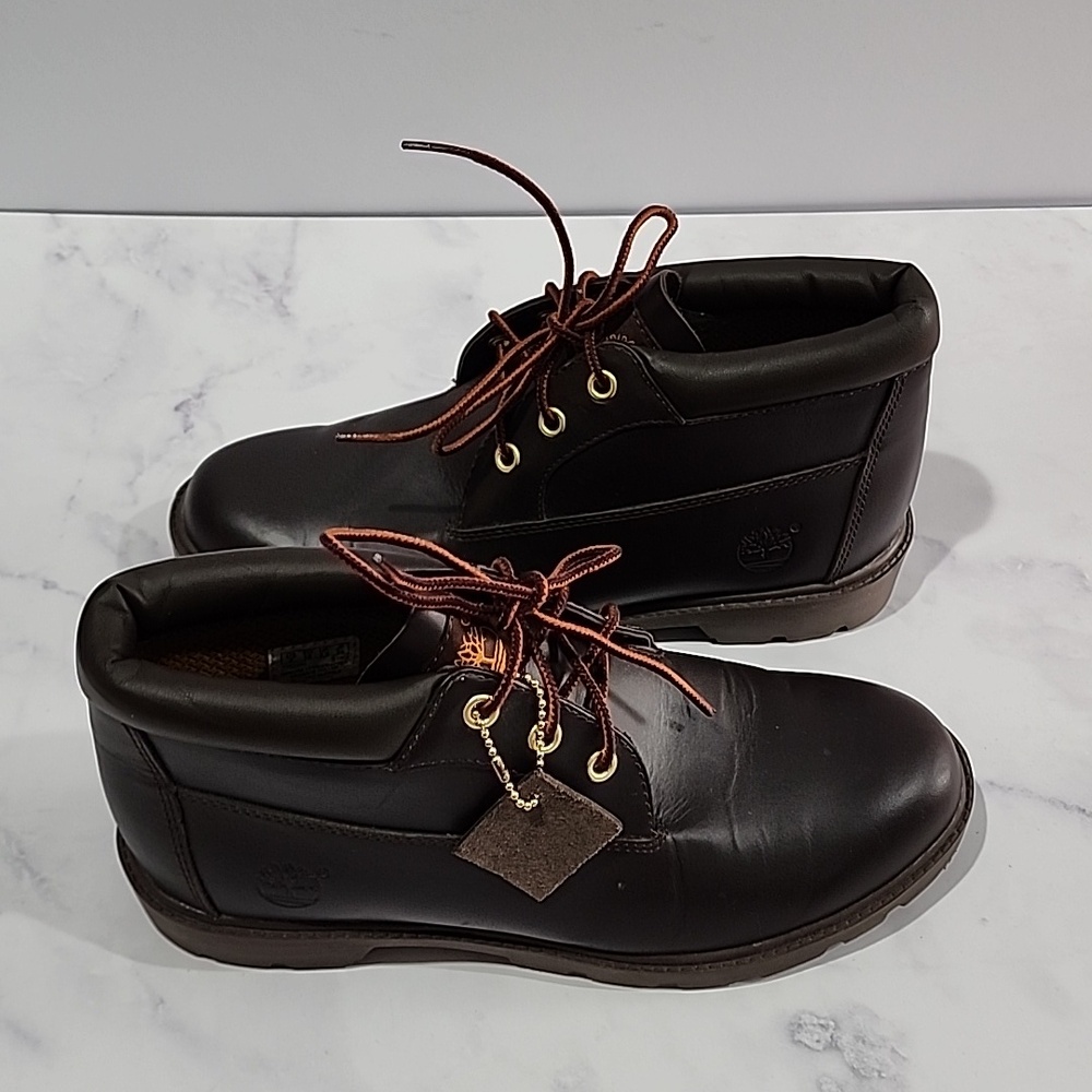 Timberland Dark Brown Leather Water Proof Boots